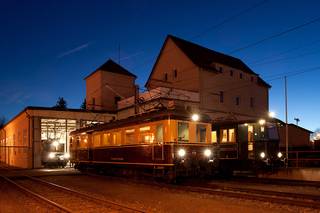 Mondscheinfahrt mit der historischen Trossinger Eisenbahn